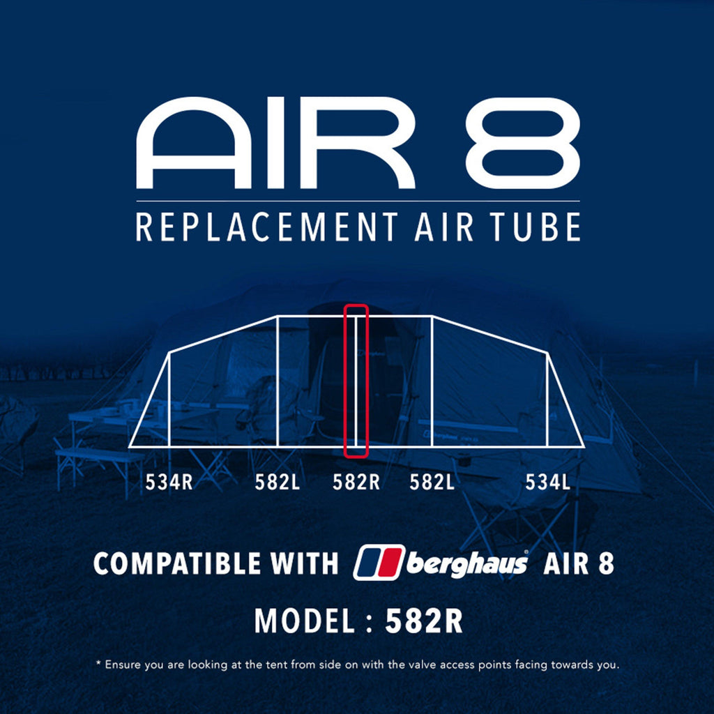Clear Eurohike Air 8 Tent Replacement Air Tube