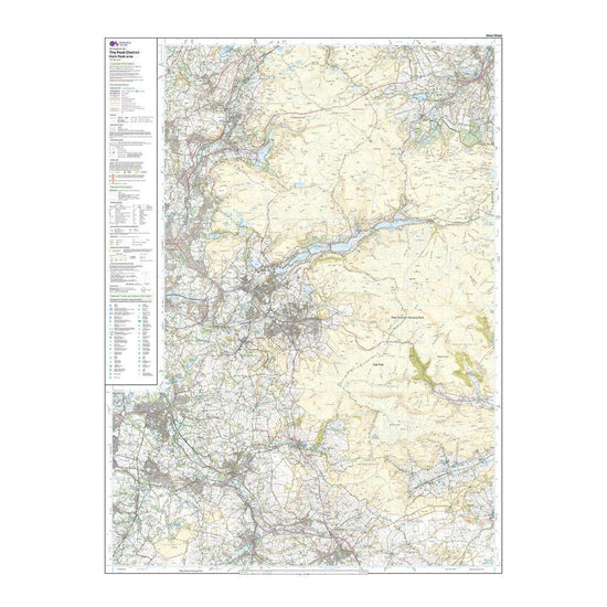 Explorer OL1 The Peak District – Dark Peak Area With Digital Version