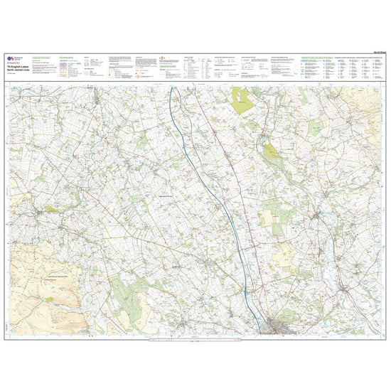 Explorer OL5 The English Lakes – North Eastern area Map With Digital Version