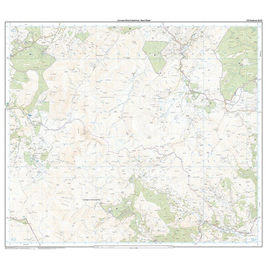 OL 62 Explorer Coreen Hills & Glenlivet Map