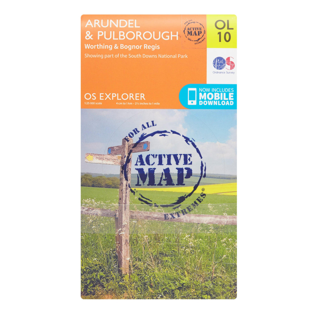 Explorer Active OL10 Arundel & Pulborough Map
