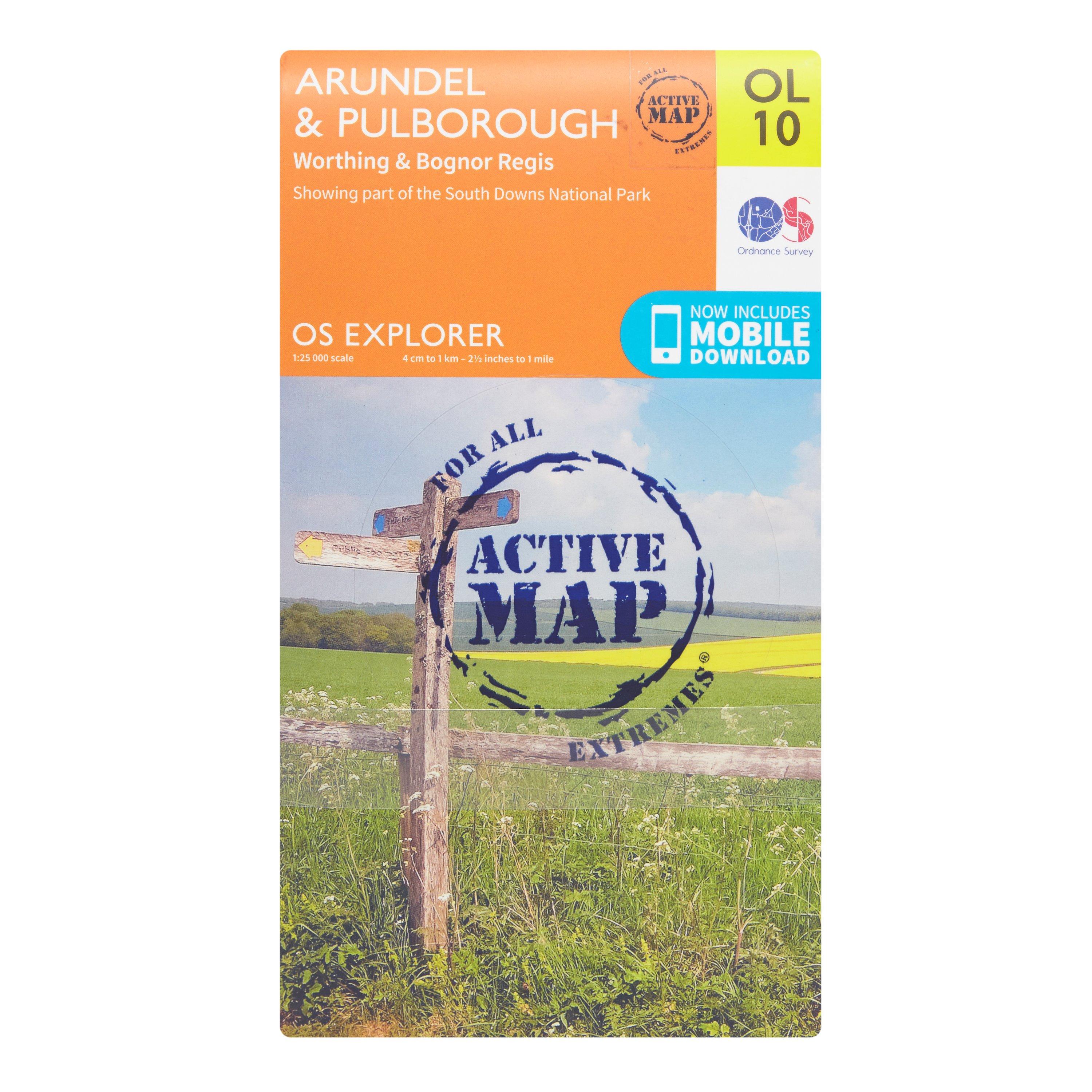 Explorer Active OL10 Arundel & Pulborough Map