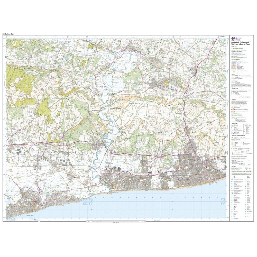Explorer Active OL10 Arundel & Pulborough Map