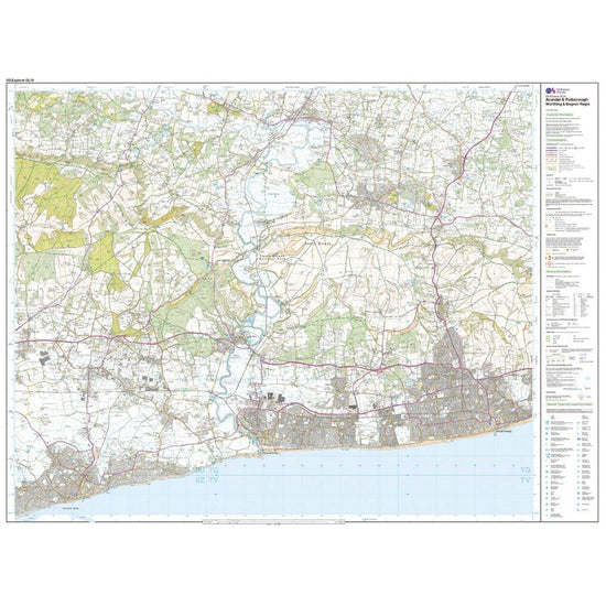 Explorer Active OL10 Arundel & Pulborough Map