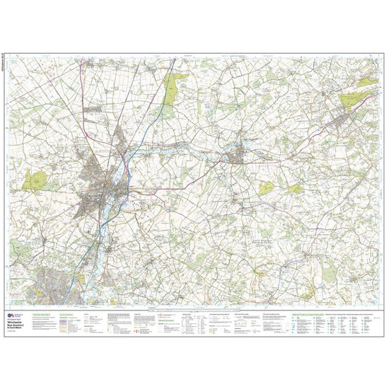 Explorer Active OL32 Winchester, New Alresford & East Meon Map