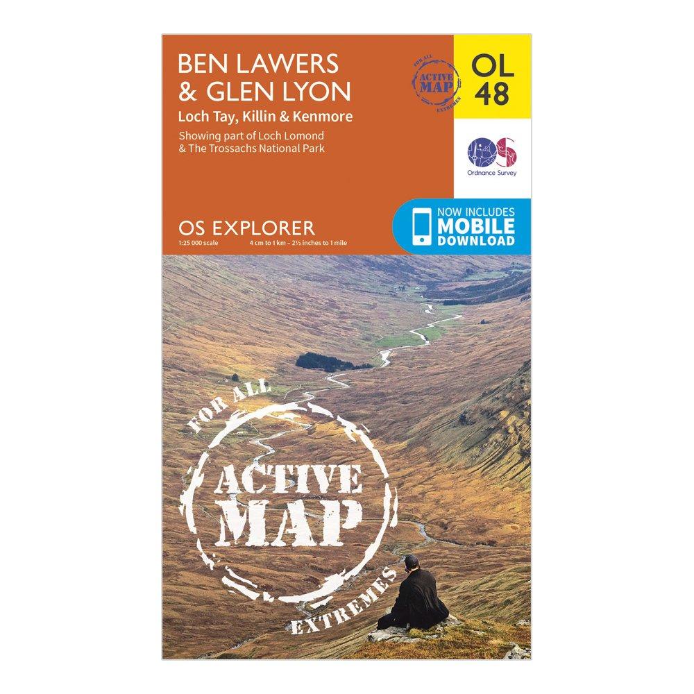 Explorer Active OL48 Ben Lawers & Glen Lyon Map With Digital Version