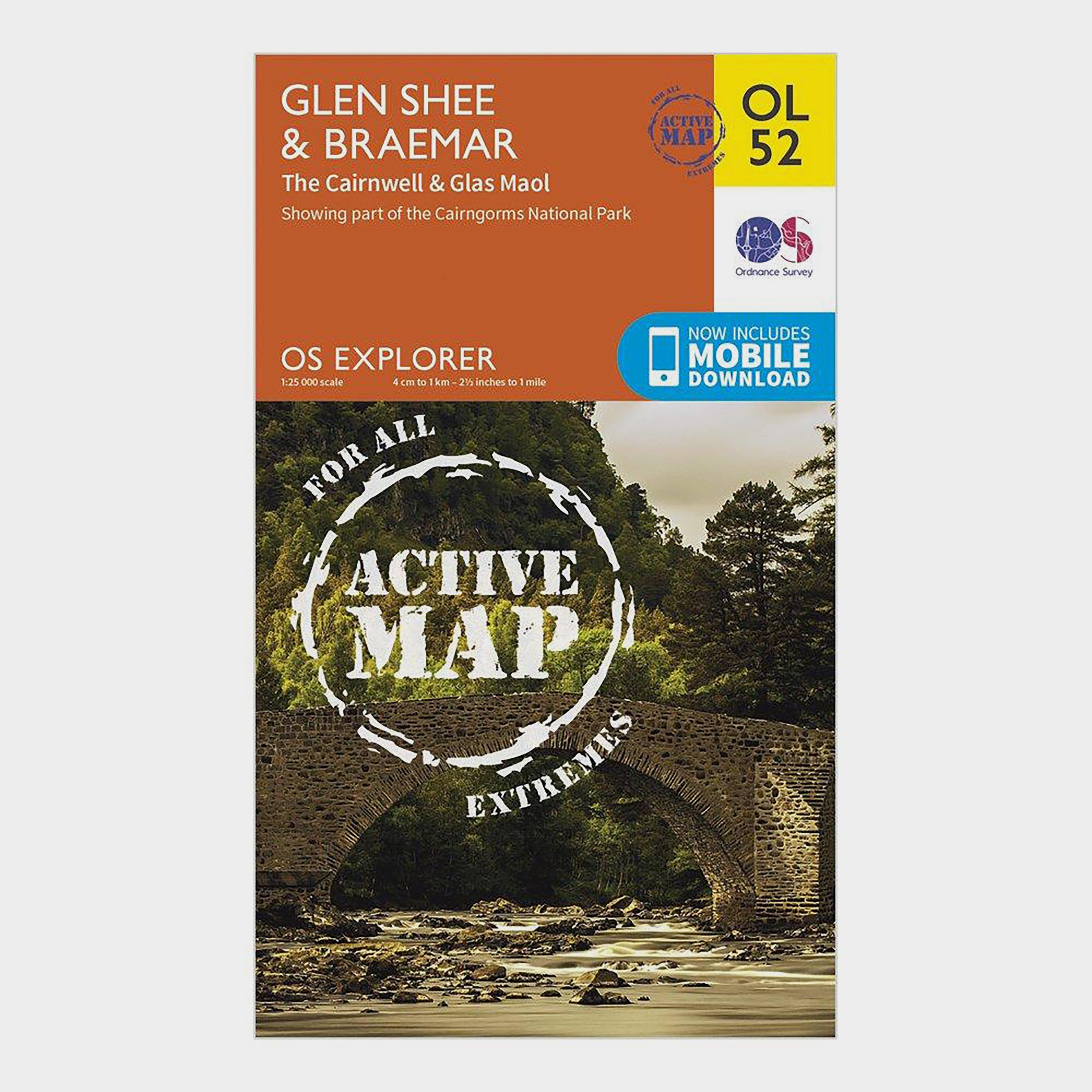Explorer OL 52 Active D Glen Shee & Braemar Map