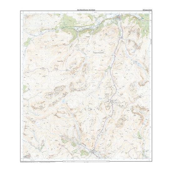 Explorer OL 52 Active D Glen Shee & Braemar Map