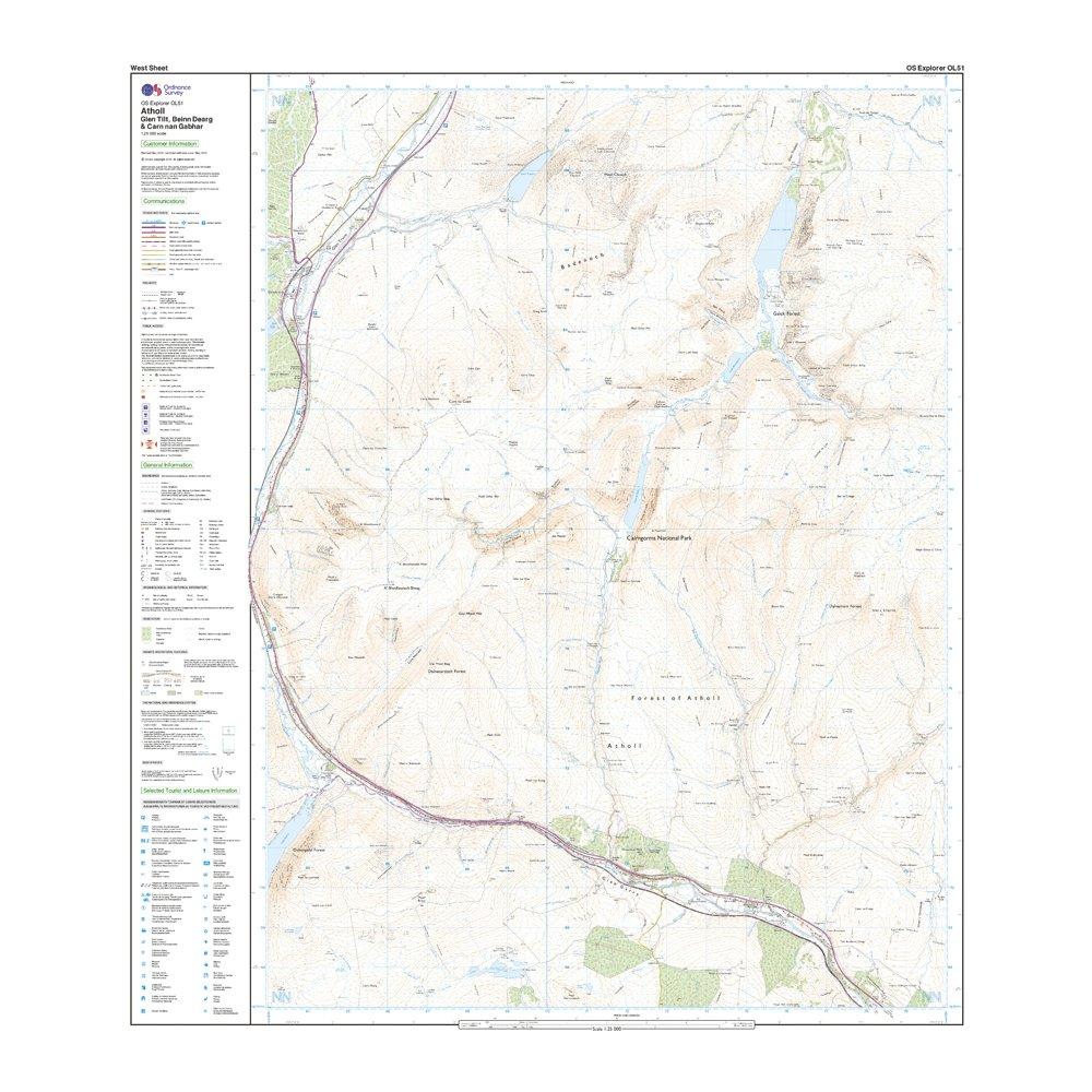 Explorer OL 51 Active D Atholl Map