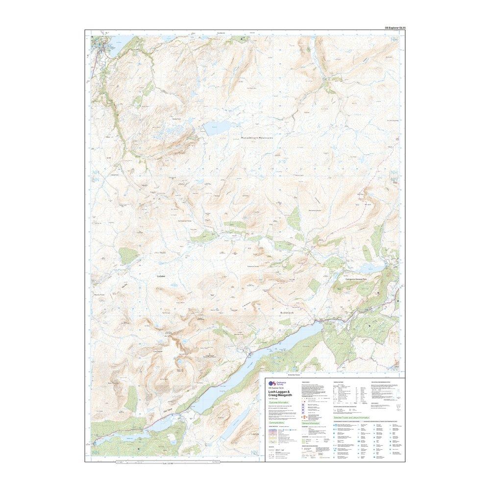 Explorer OL 55 Active D Loch Laggan & Creag Meagaidh