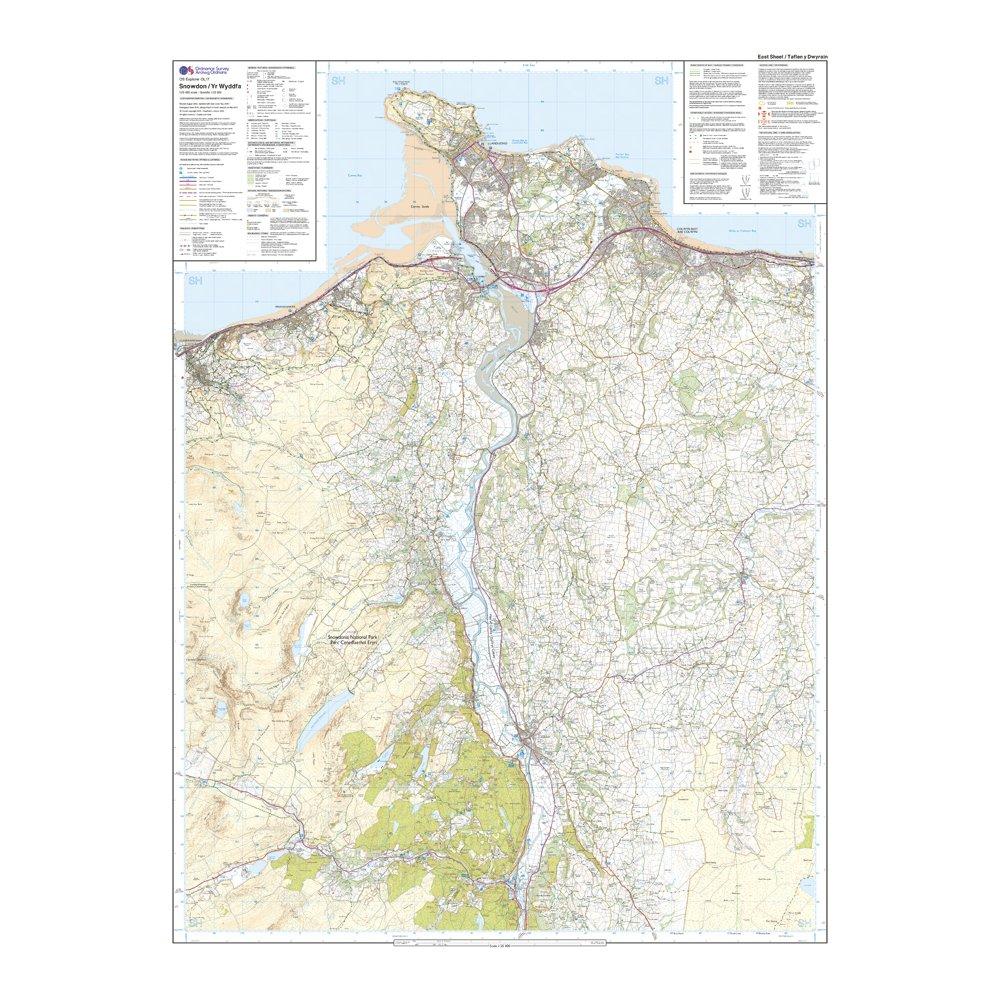 Explorer Active OL17 Snowdon & Conwy Valley Map With Digital Version