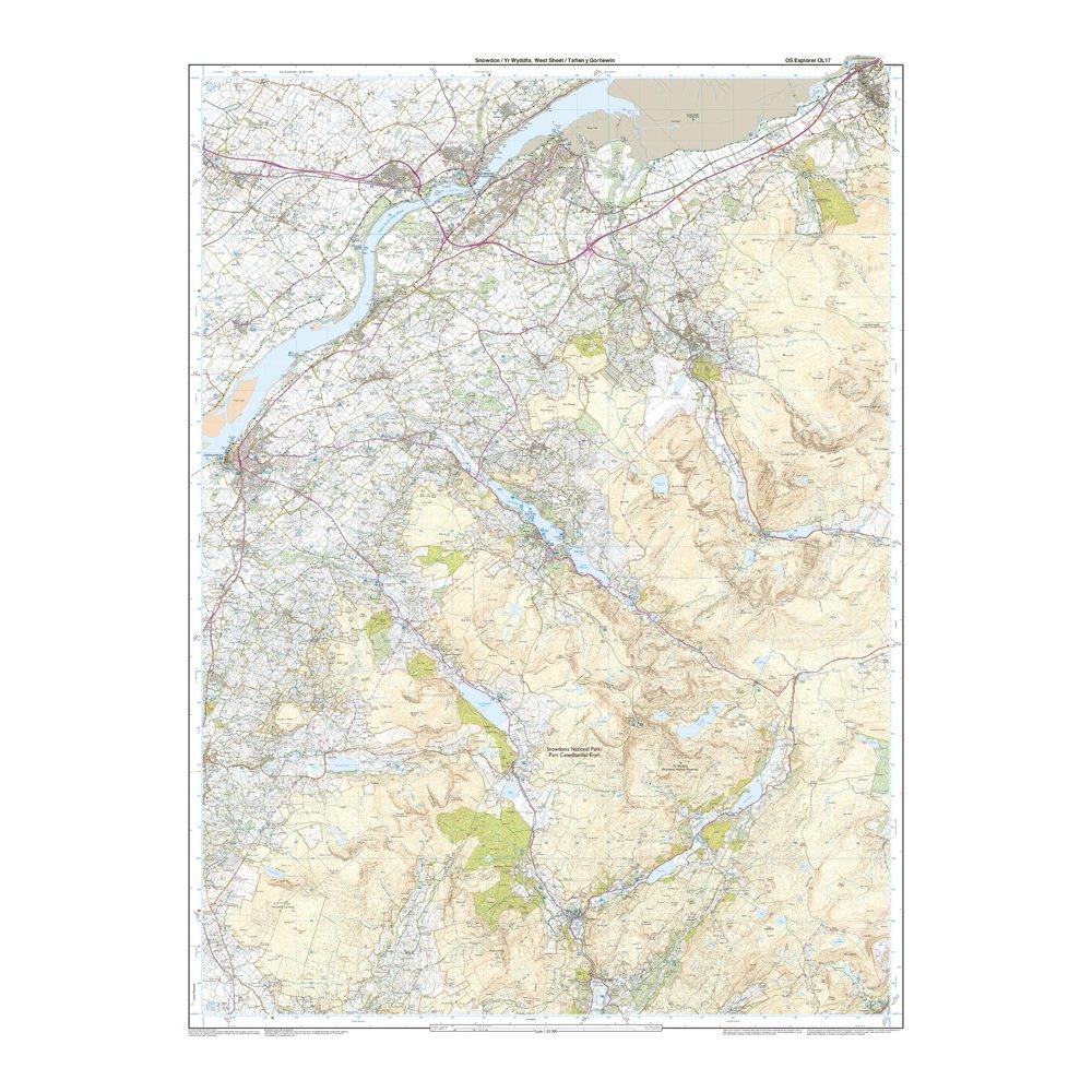 Explorer Active OL17 Snowdon & Conwy Valley Map With Digital Version