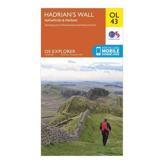 Explorer OL 43 Hadrian’s Wall Map