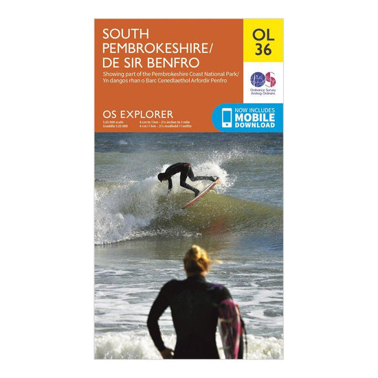 Explorer OL 36 South Pembrokeshire Map
