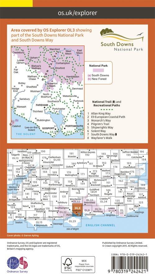 Explorer OL 3 Meon Valley Map