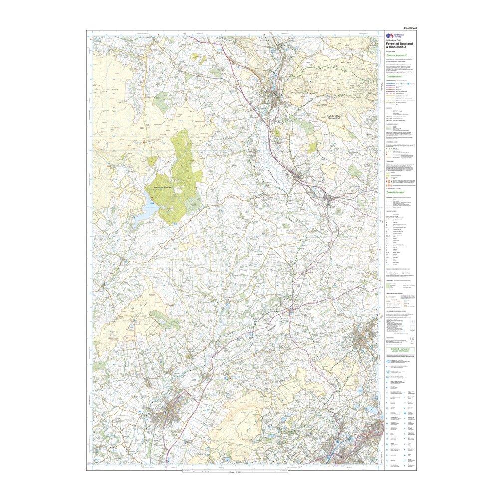 Explorer OL 41 Forest of Bowland Map
