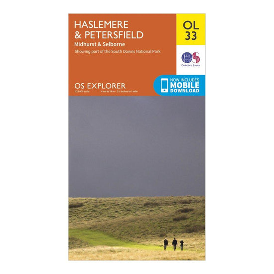 Explorer OL 33 Haslemere & Petersfield Map