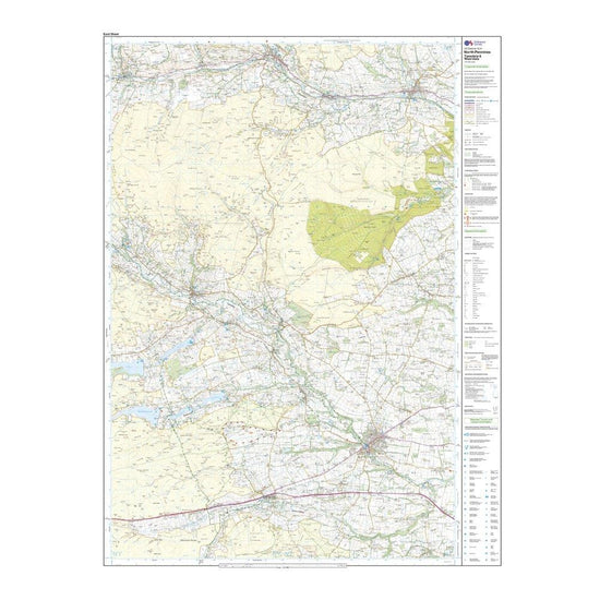 Explorer OL 31 North Pennines - Teesdale & Weardale Map
