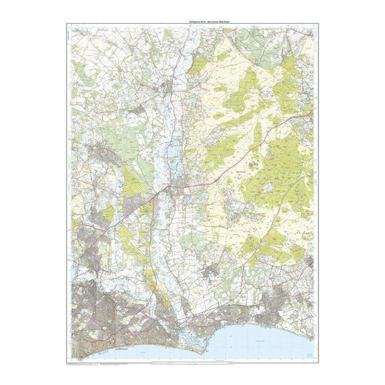 Explorer Active OL 22 New Forest Map