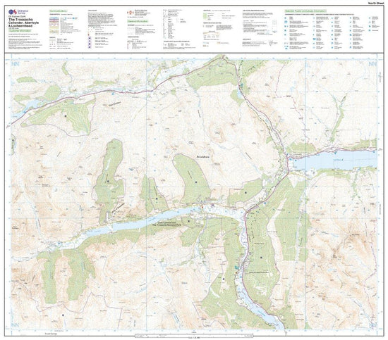 Explorer OL 46 The Trossachs Map