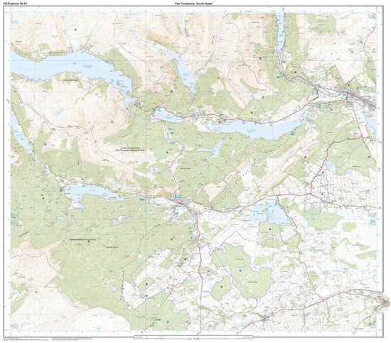 Explorer OL 46 The Trossachs Map