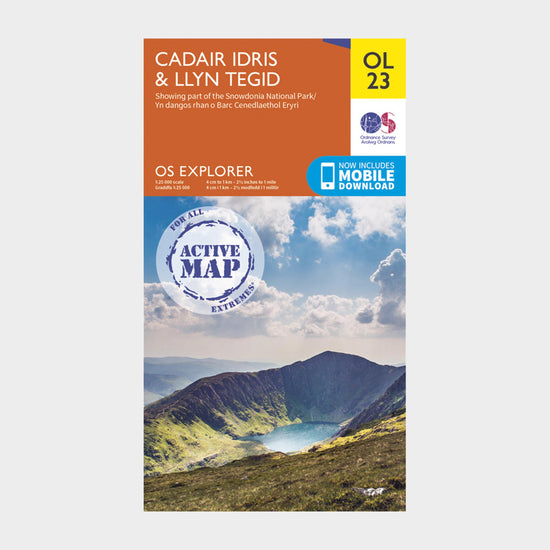 Explorer Active OL 23 Cadair Idris & Llyn Tegid Map