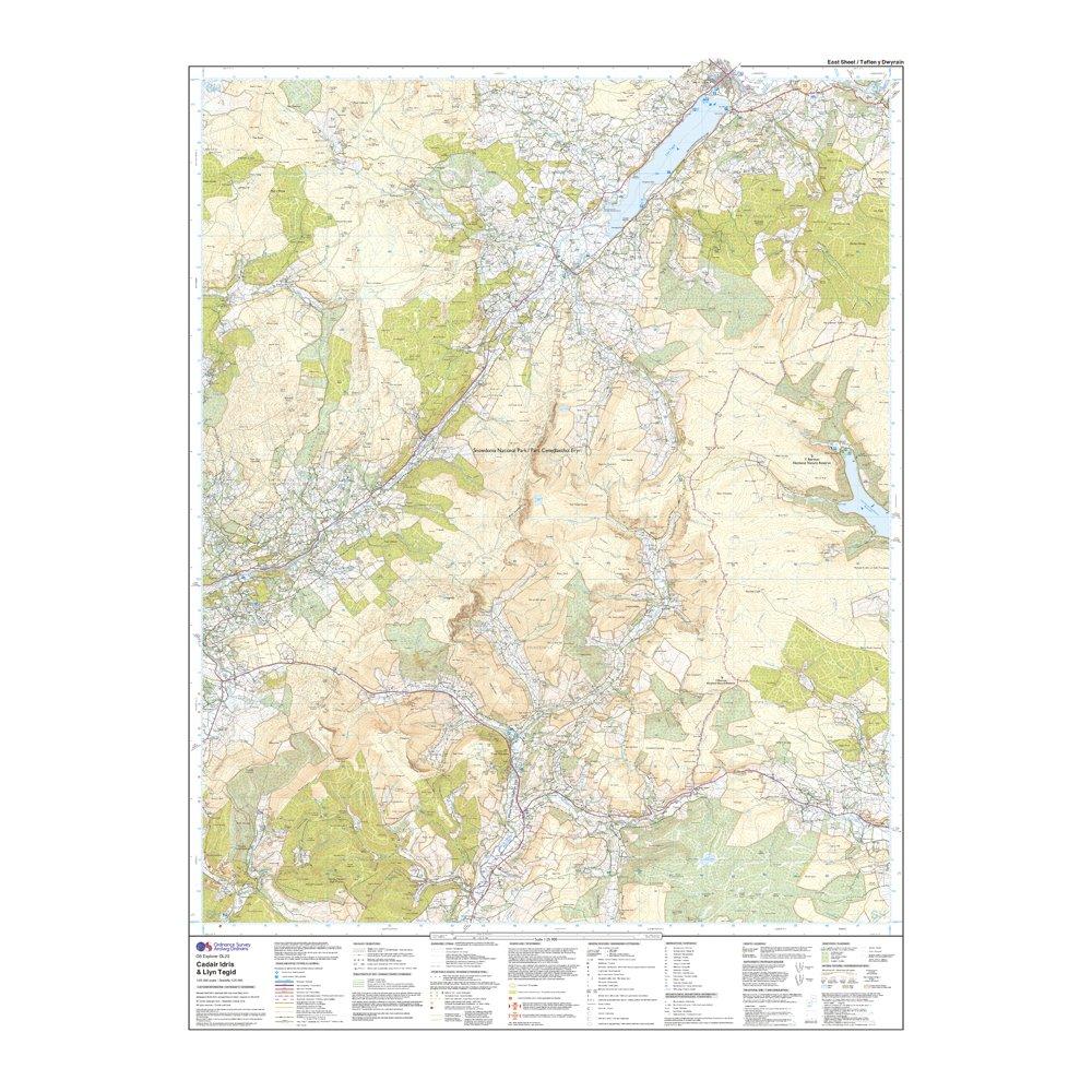 Explorer Active OL 23 Cadair Idris & Llyn Tegid Map
