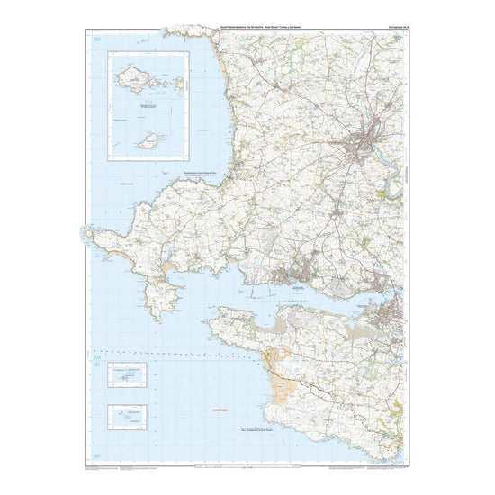 Explorer Active OL36 South Pembrokeshire Map With Digital Version