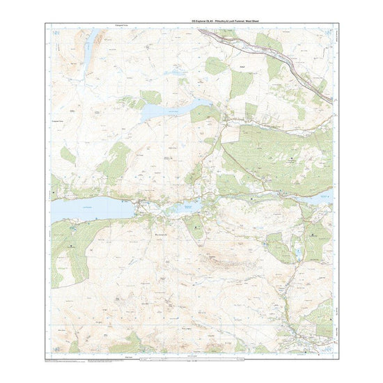 Explorer OL 49 Pitlochry & Loch Tummel Map