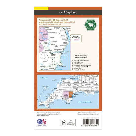Explorer Active OL44 Torquay & Dawlish Map