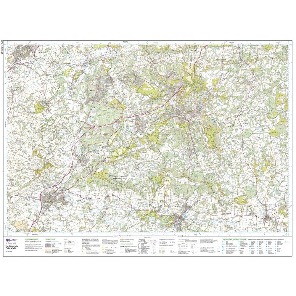 Explorer Active OL33 Haslemere & Petersfield Map