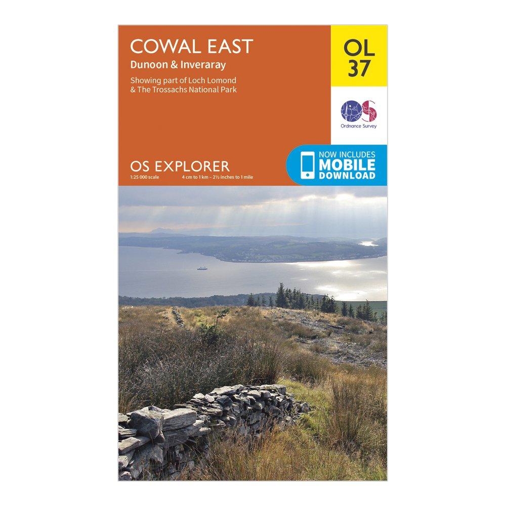 Explorer OL 37 Cowal East Dunoon & Inveraray Map