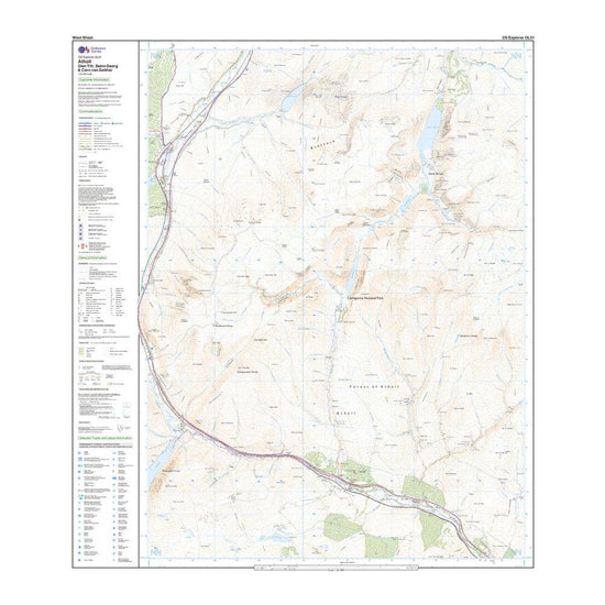 Explorer OL51 Atholl Map With Digital Version