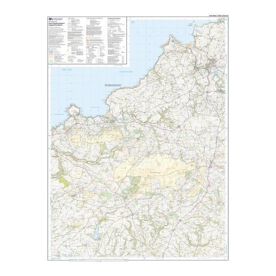 Explorer Active OL35 North Pembrokeshire Map With Digital Version