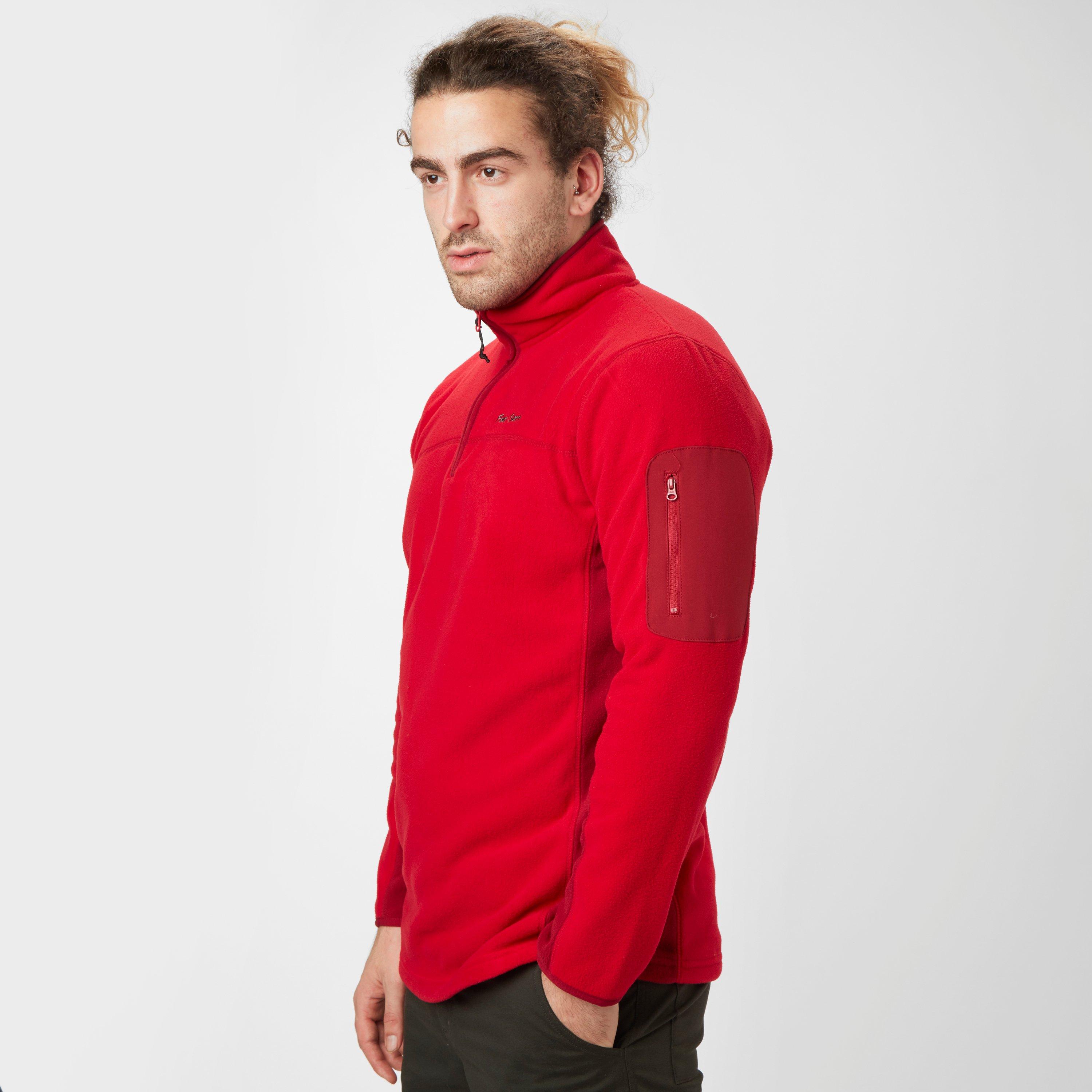 Men’s Panelled Half Zip Fleece