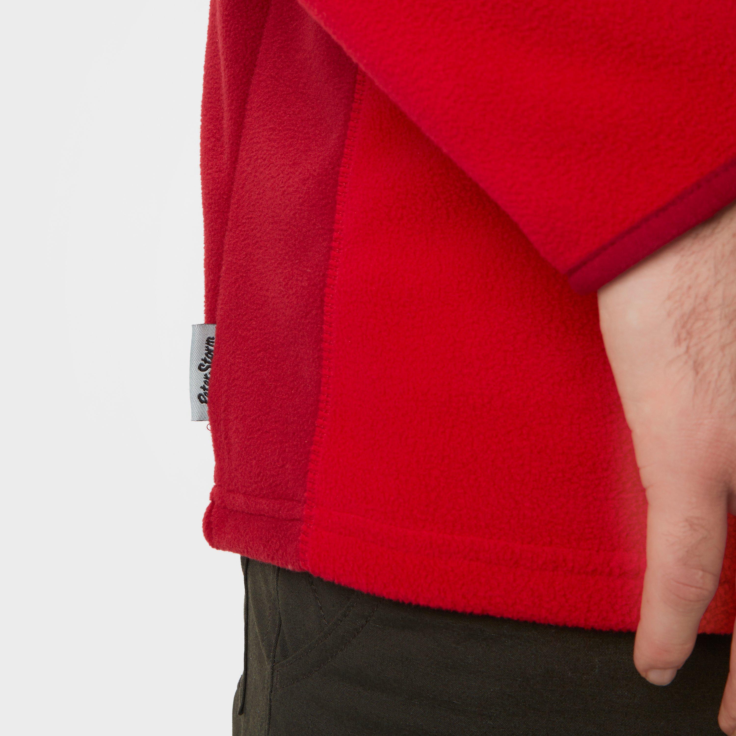 Men’s Panelled Half Zip Fleece