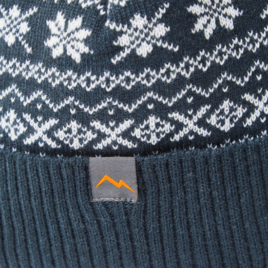 Men's Drew Fairisle Bobble Beanie