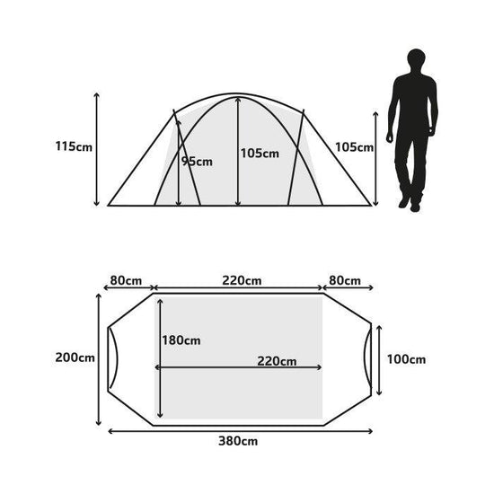 Grampian 3 Person Tent
