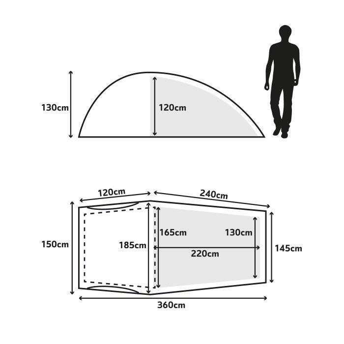 Cairngorm 3 Person Tent