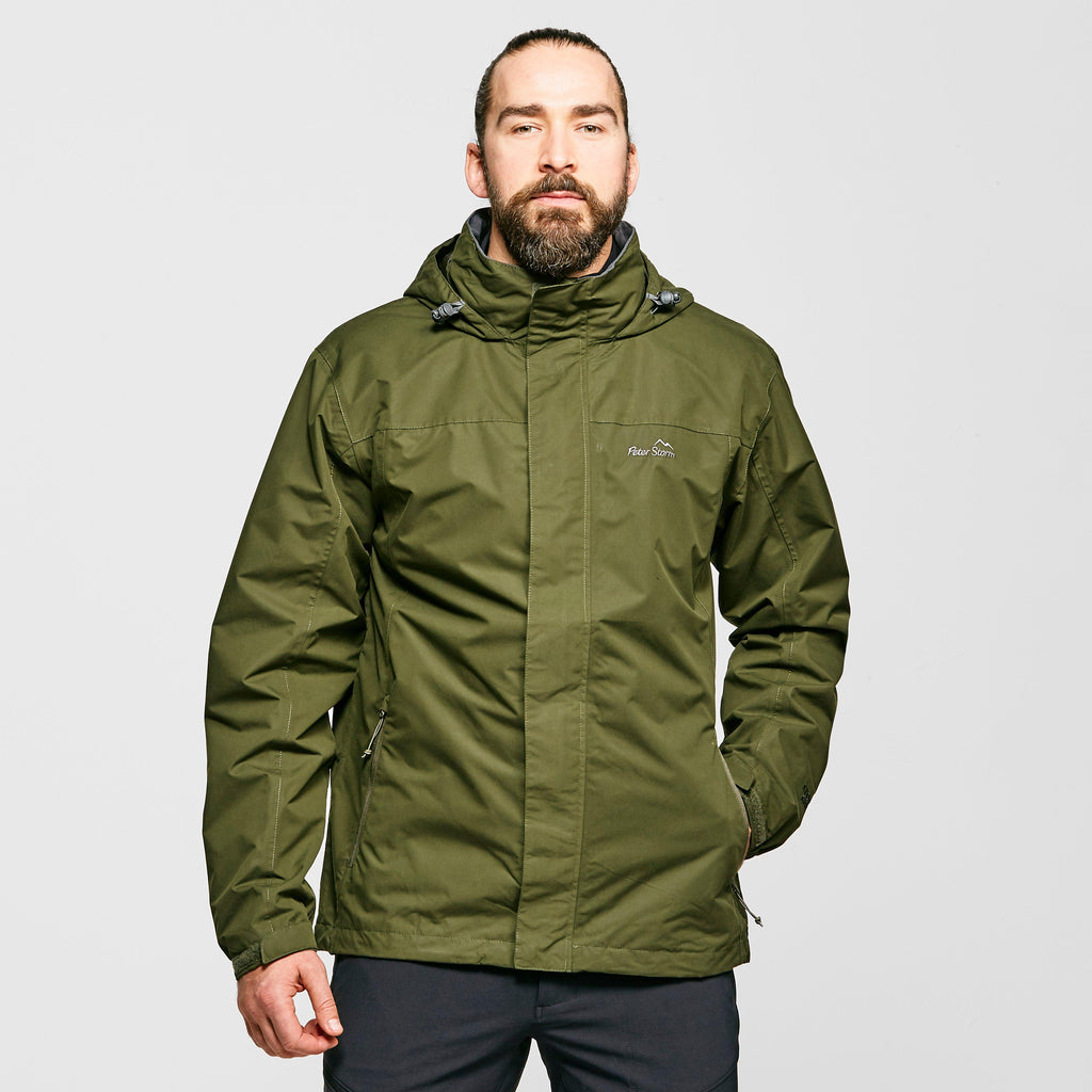 Green Peter Storm Men s Downpour 2 Layer Jacket Blacks green-peter-storm-men-s-downpour-2-layer-jacket-blacks