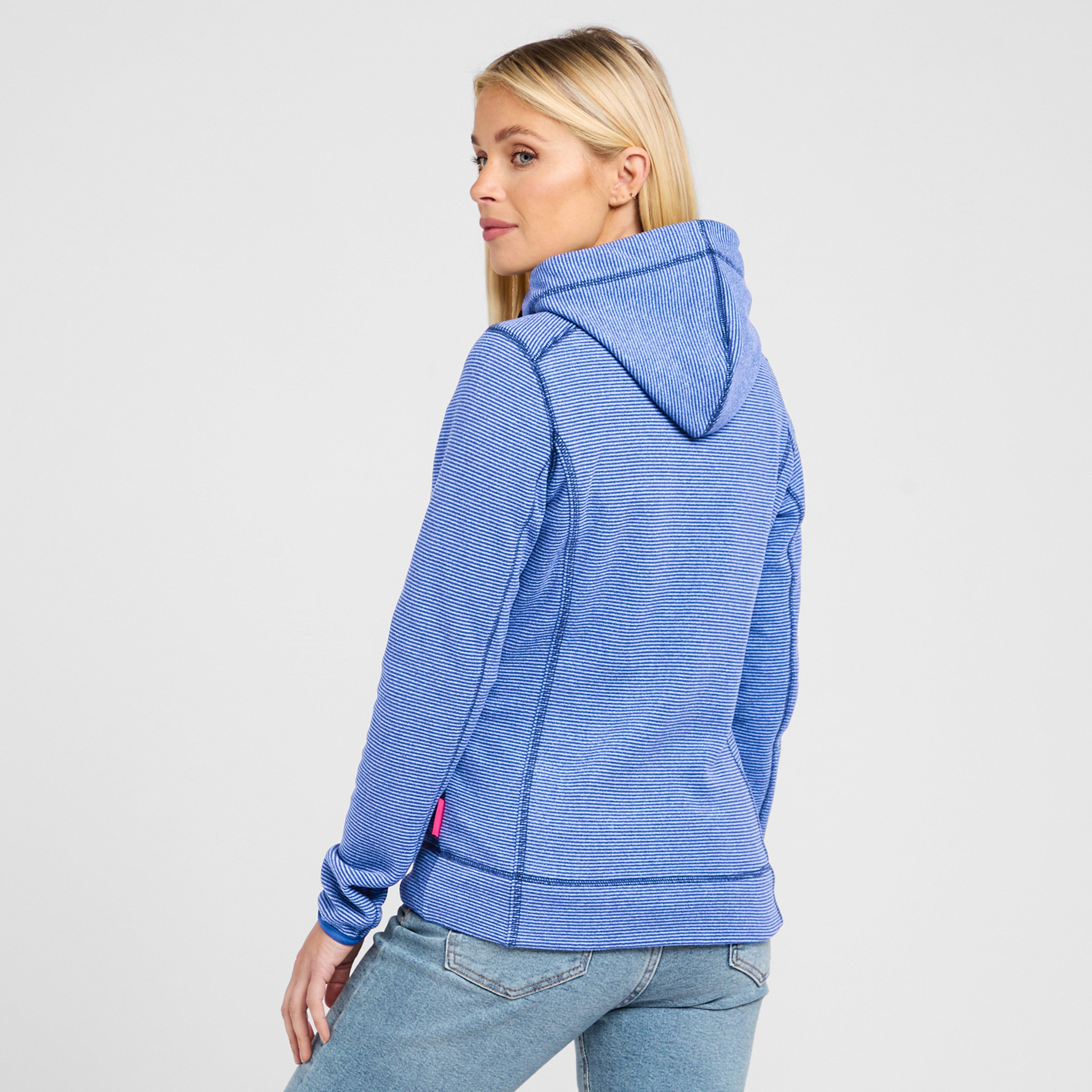 Blue Peter Storm Women's Full Zip Hooded Stretch Fleece – Blacks