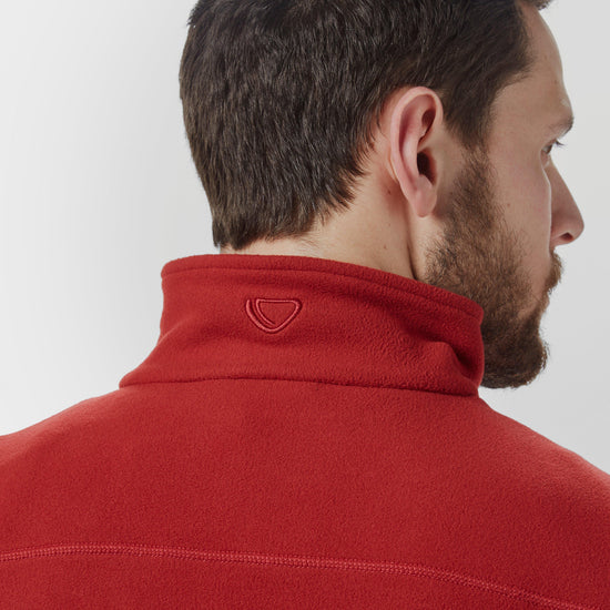 Men's Bleaberry Half Zip Fleece