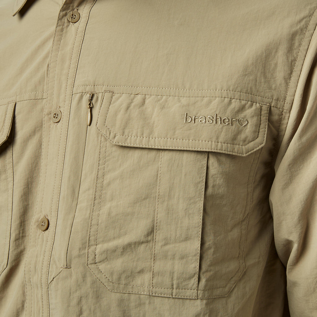 Men’s Long Sleeve Travel Shirt