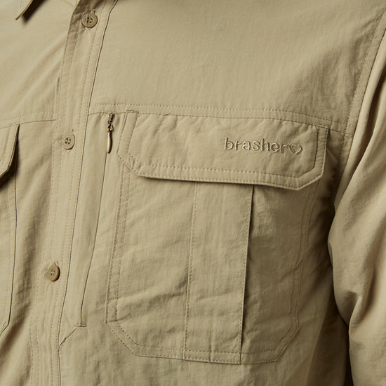 Men’s Long Sleeve Travel Shirt