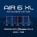 6 XL Replacement Air Tube 730R