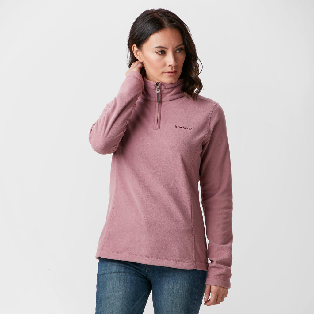 Women's Bleaberry Half Zip Fleece