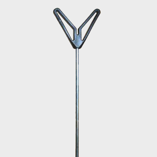 Economy Steel Bank Stick 30" With Plastic V Rest