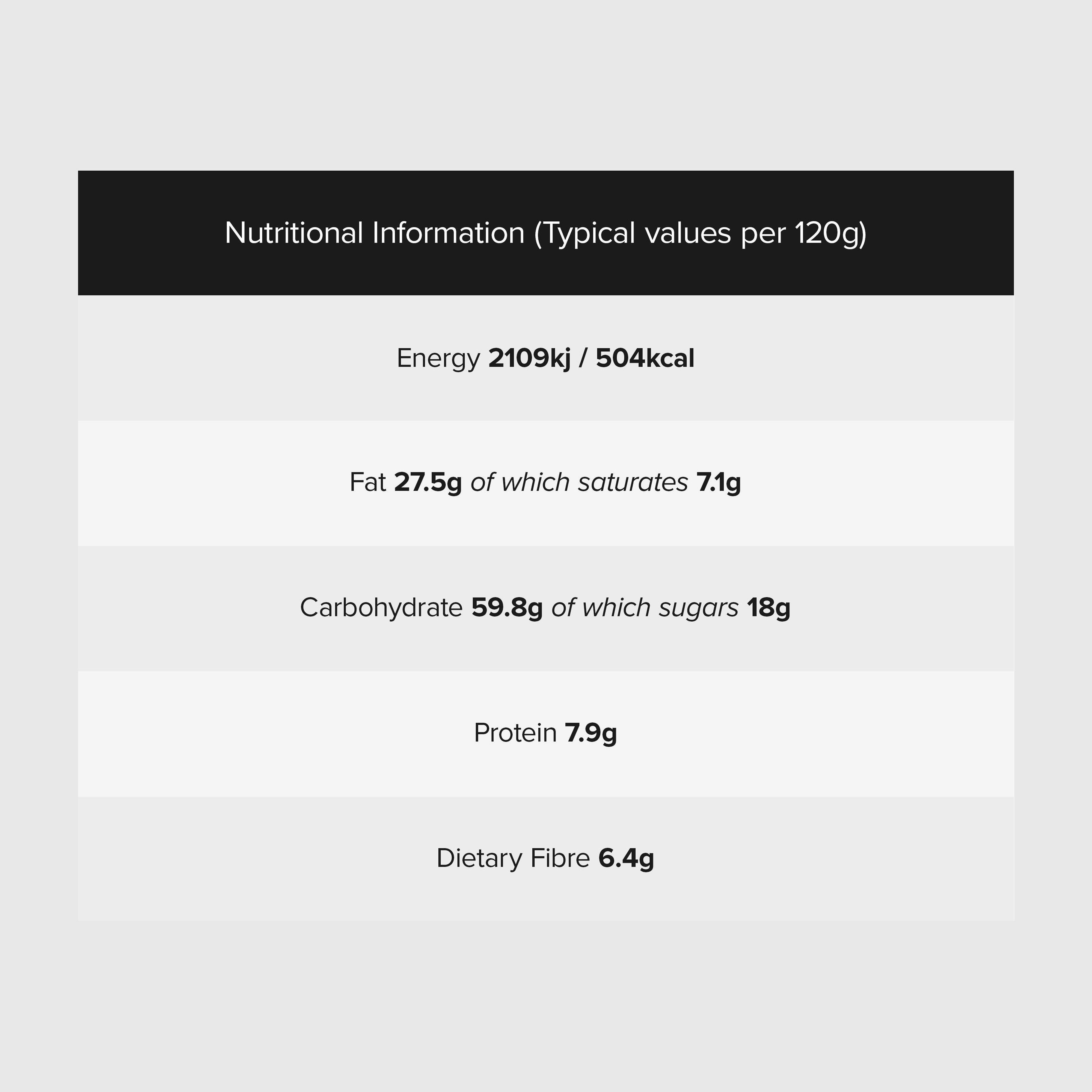 Raspberry Flapjack (120g)