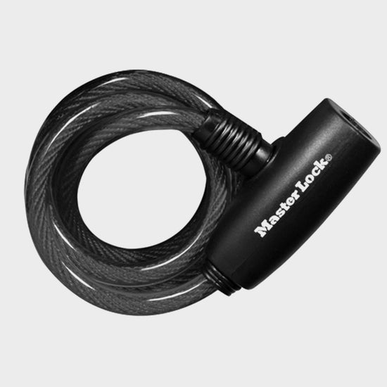 Self Coiling Cable Key Lock
