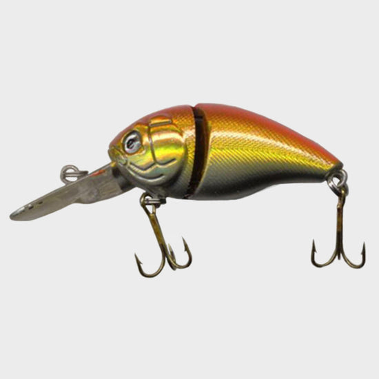 Jointed Fat Plug Gold, 8cm
